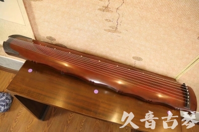 北京●久音古琴  ●典藏系列20230522  [红洒金竹节]
