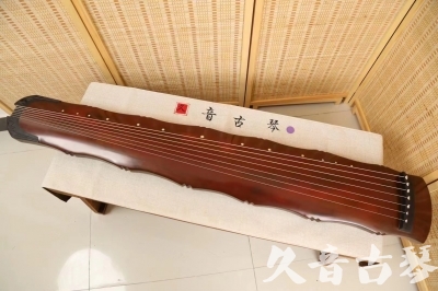 北京●久音古琴  ●典藏系列20240302  [红洒金竹节]